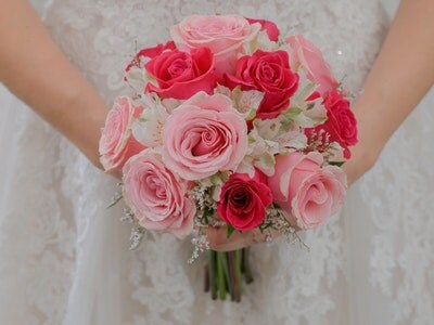 We have a variety of wedding arrangements